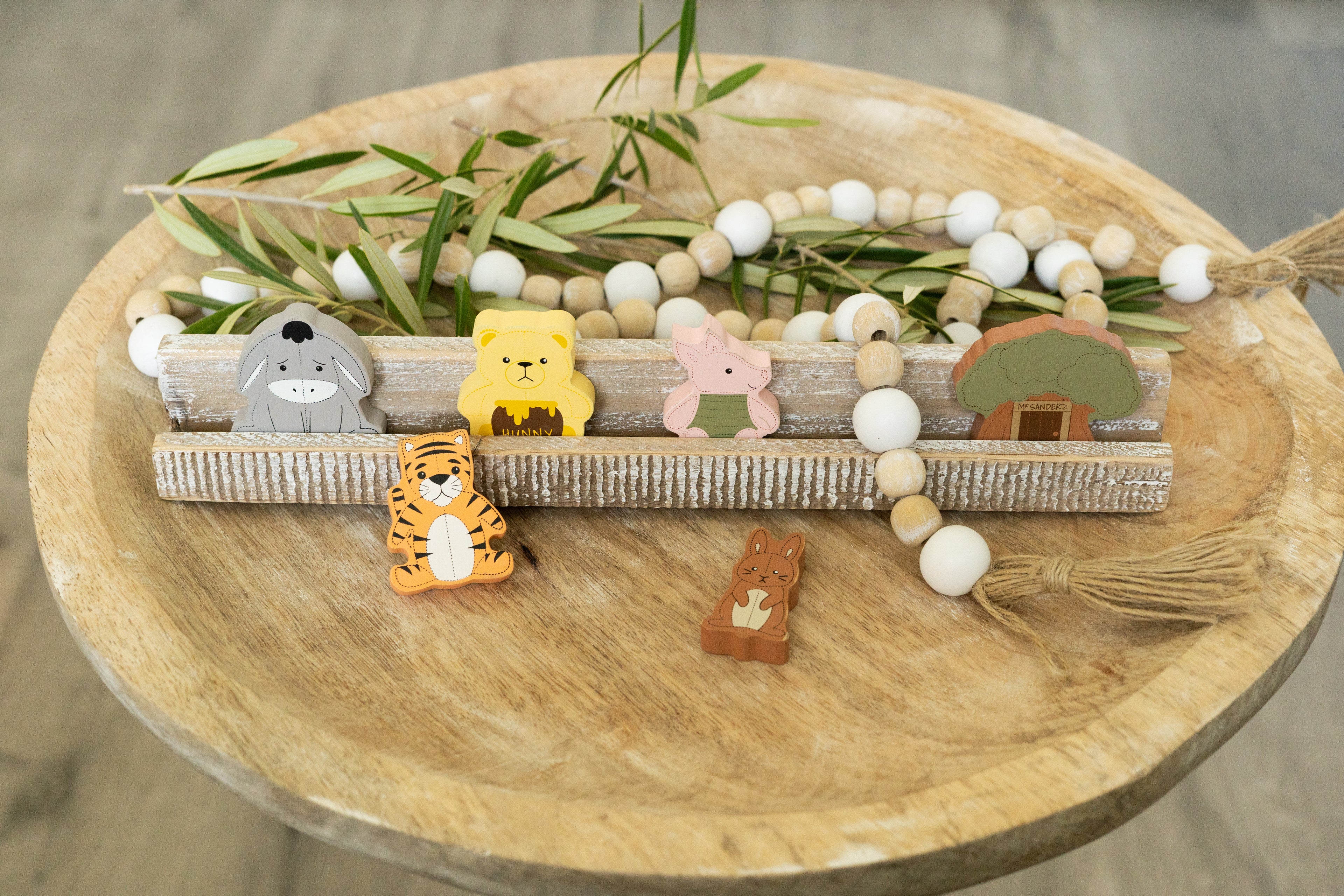 Letterboard Wood Shape Icons — Winnie the Pooh | Woodland Story Book Collection (Set of 6)