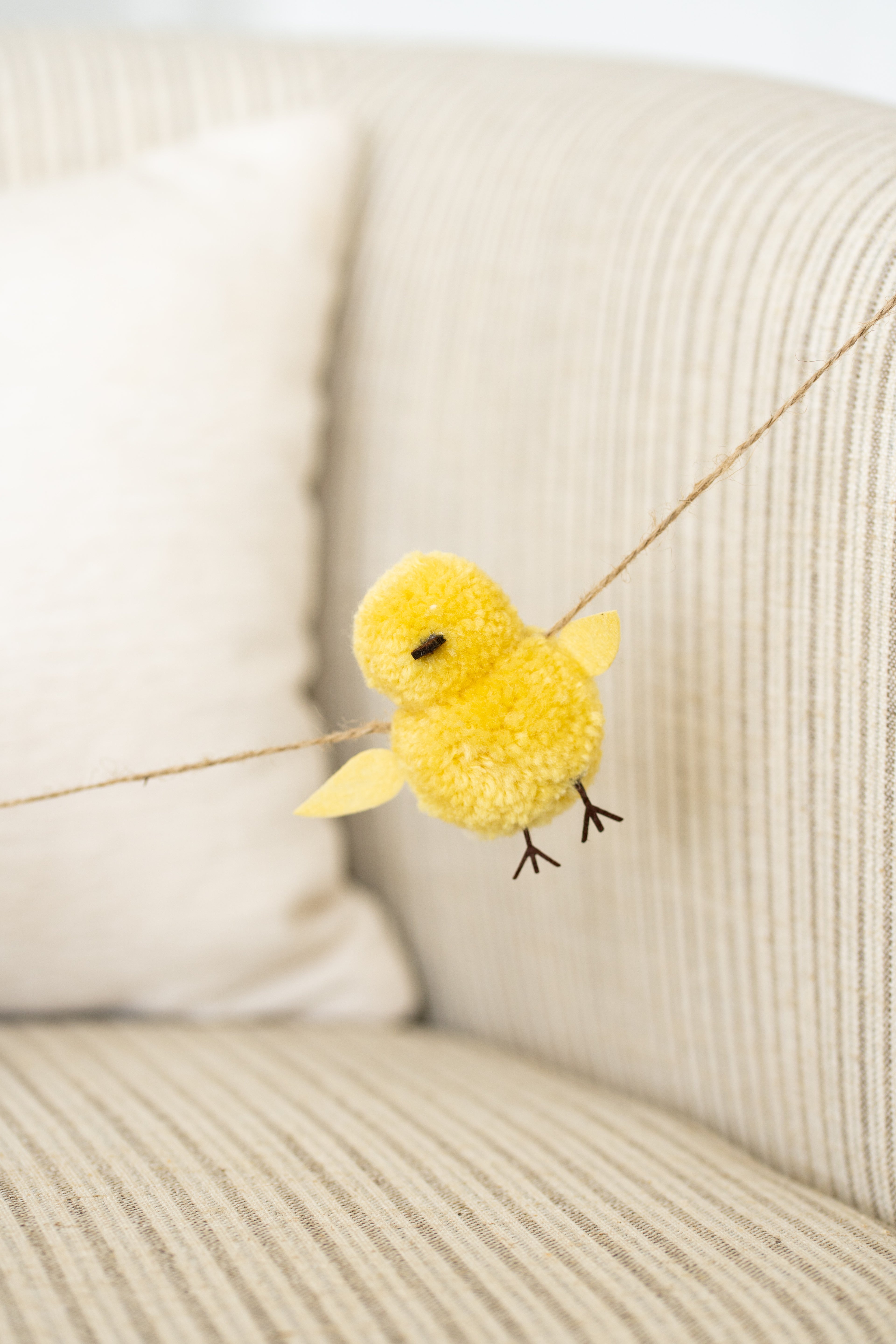 5ft Pom Pom Garland — Bunny & Chick | Bunnies & Blooms Collection