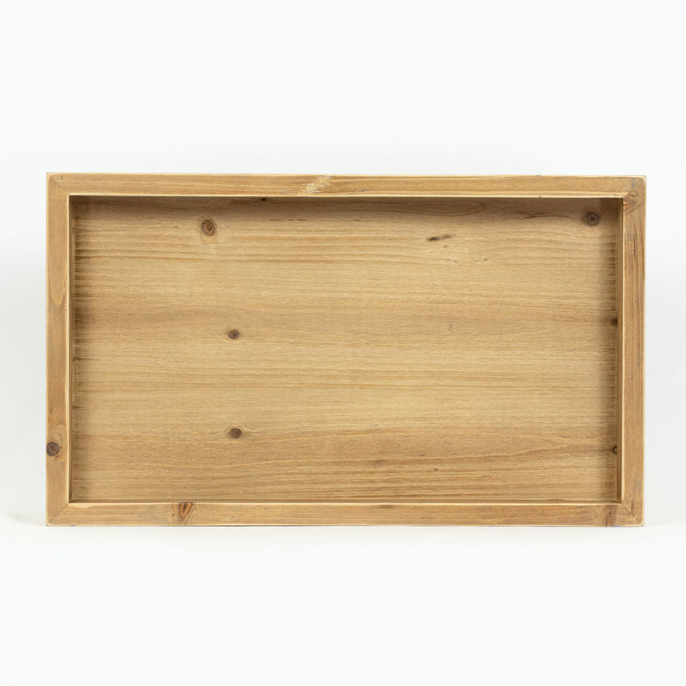 20" Wood Tray Table — Natural