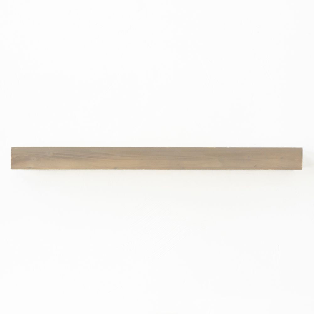 35x6x3 floating wood shelf, bn