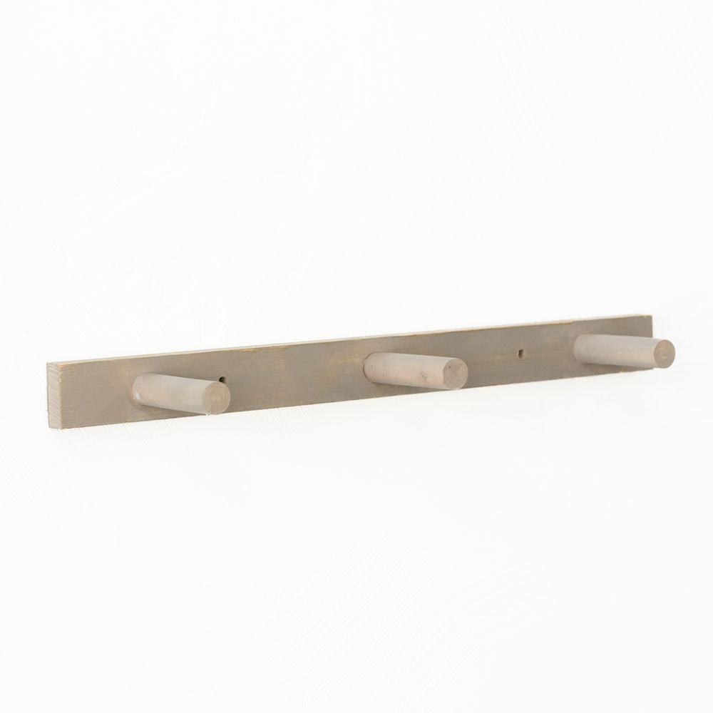24" Wood Floating Shelf — Brown