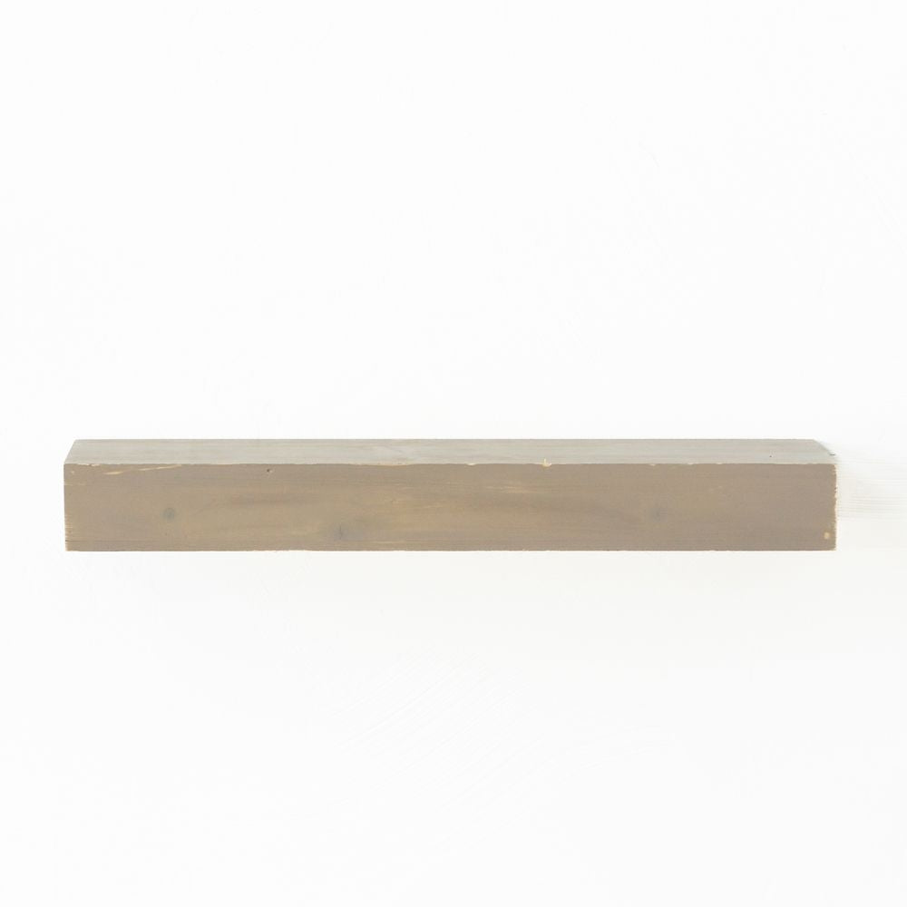 24x6x3 floating wood shelf, bn