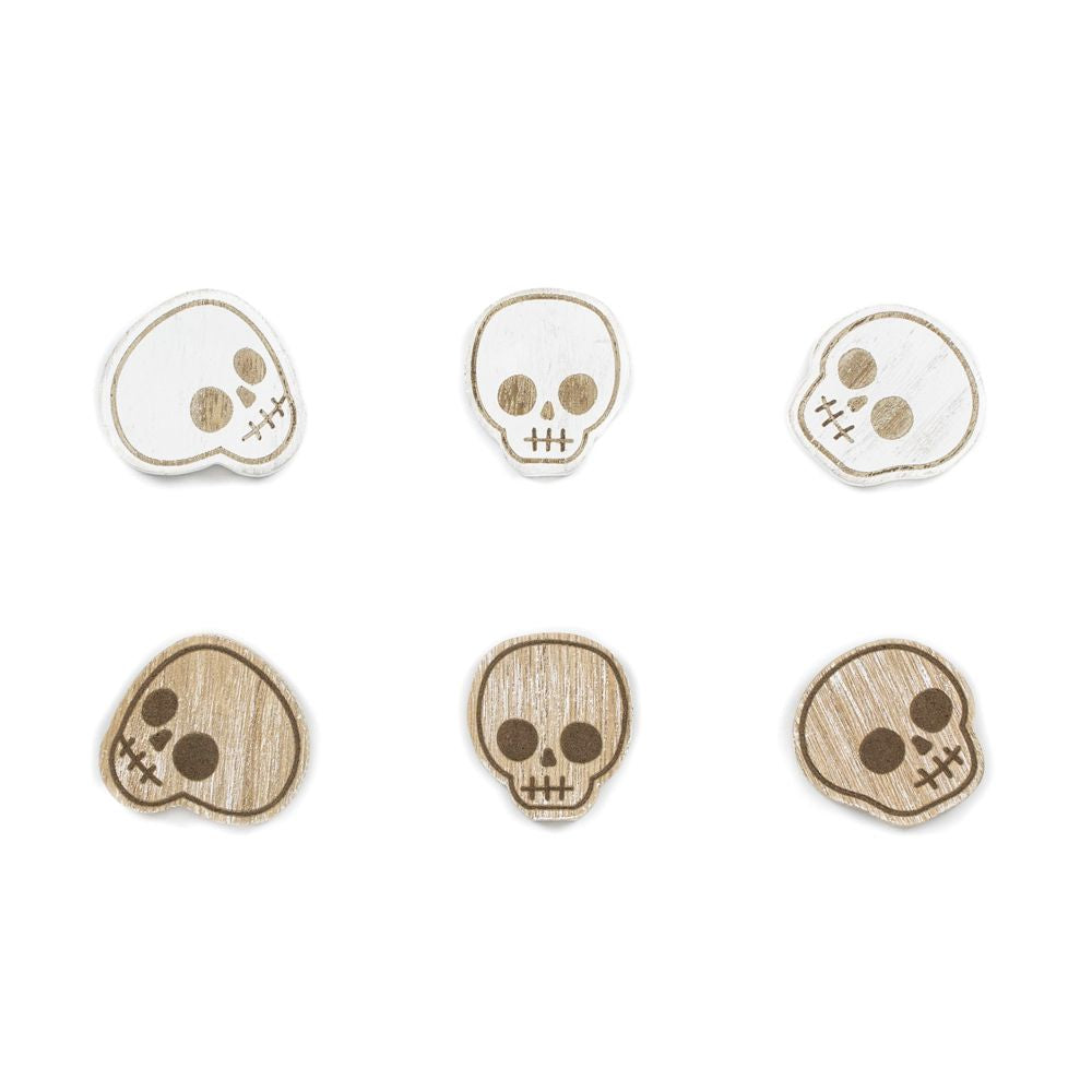 2x2x.25 wood shape s/6 (SKULLS)