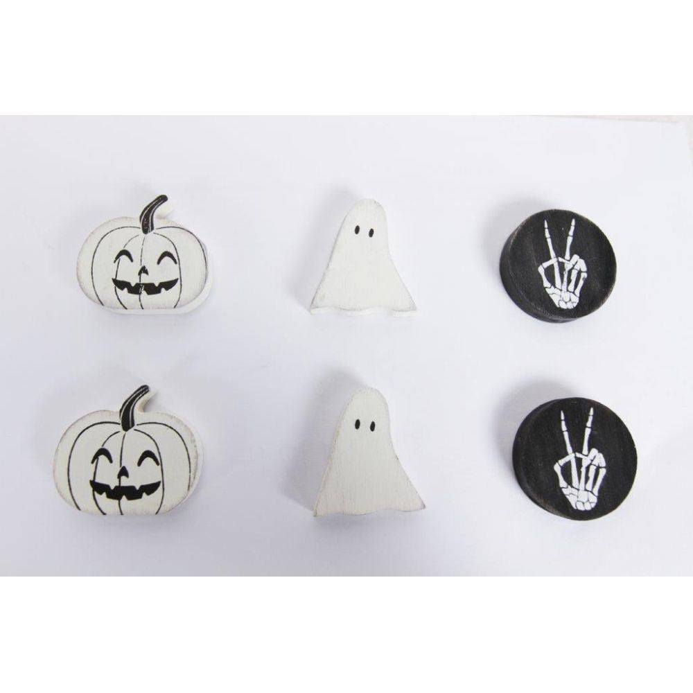 2x2x.25 wood shapes s/6 (HALLOWEEN)