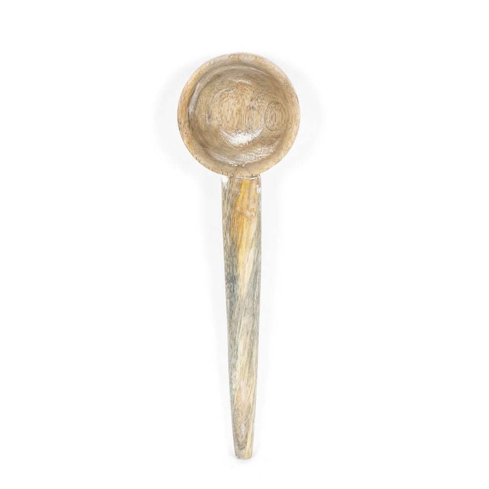 11" Mango Wood Ladle — Natural