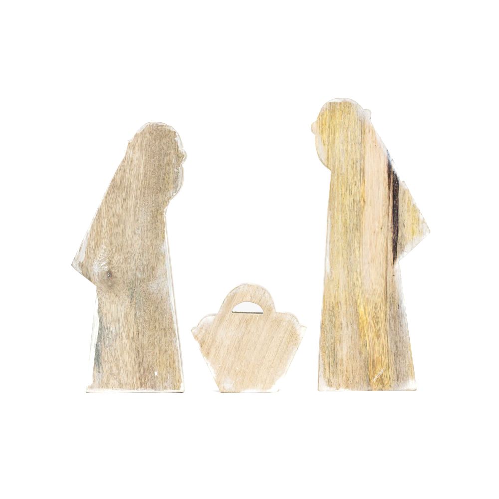 5x12x1.5 mango cutout s/3 (NATIVITY) ntrl/wh