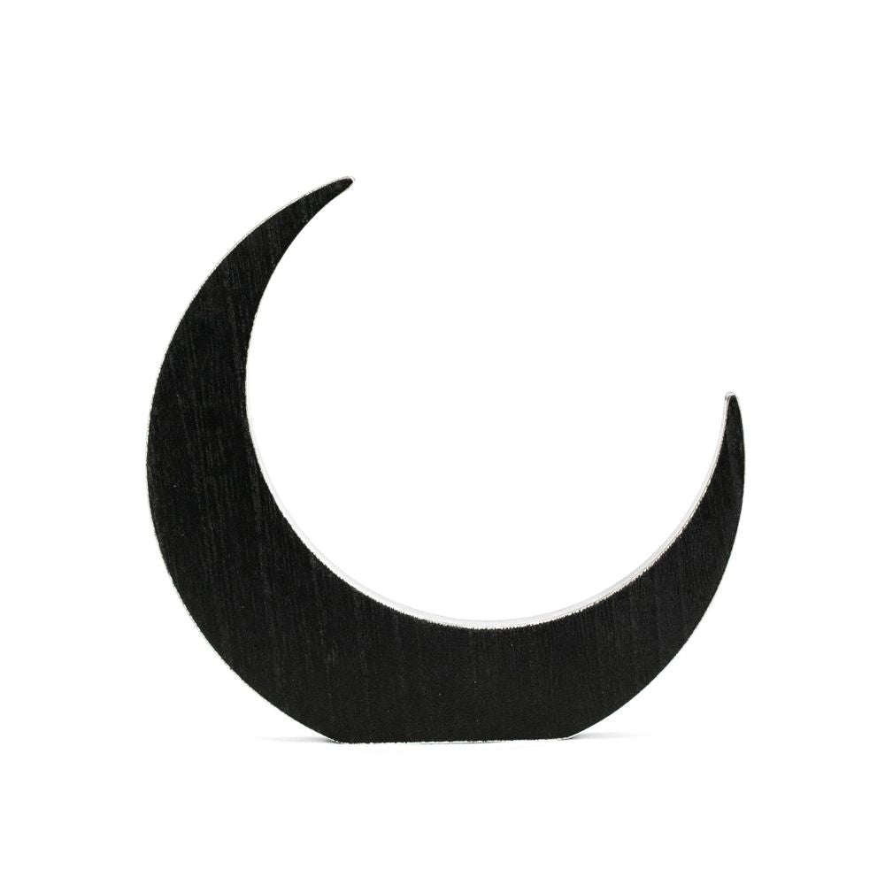 7x7x1 wood chunky shape (MOON) bk