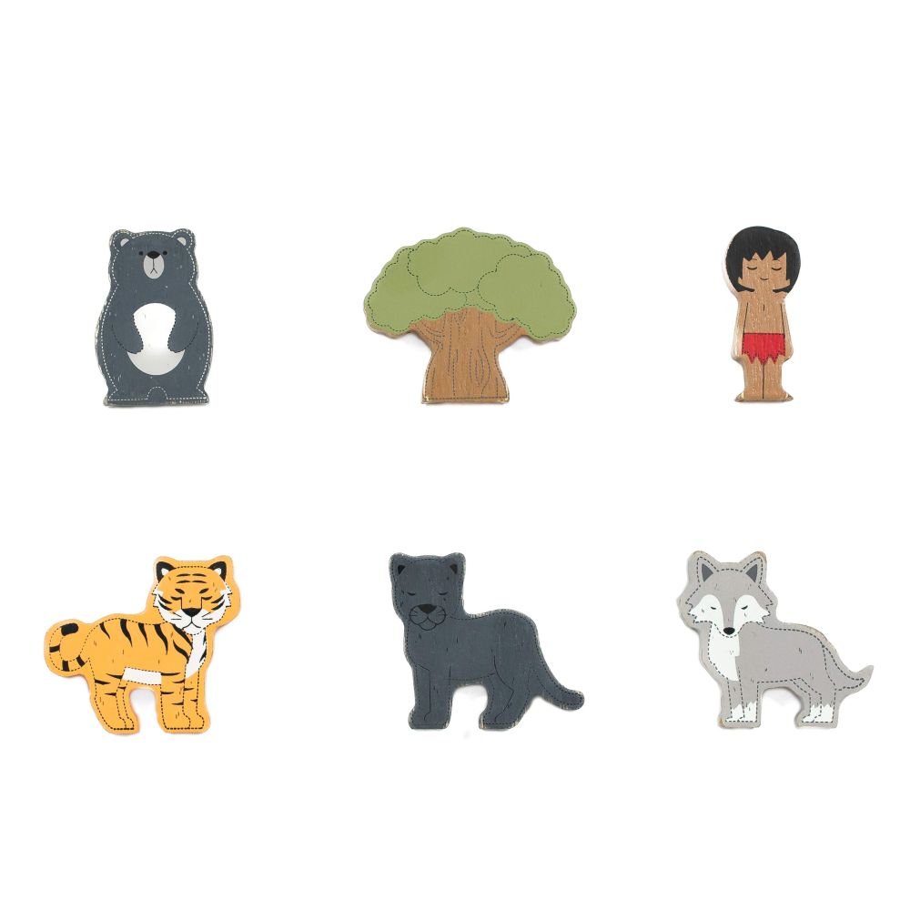 2x2x.25 wood shapes s/6 (JUNGLE)